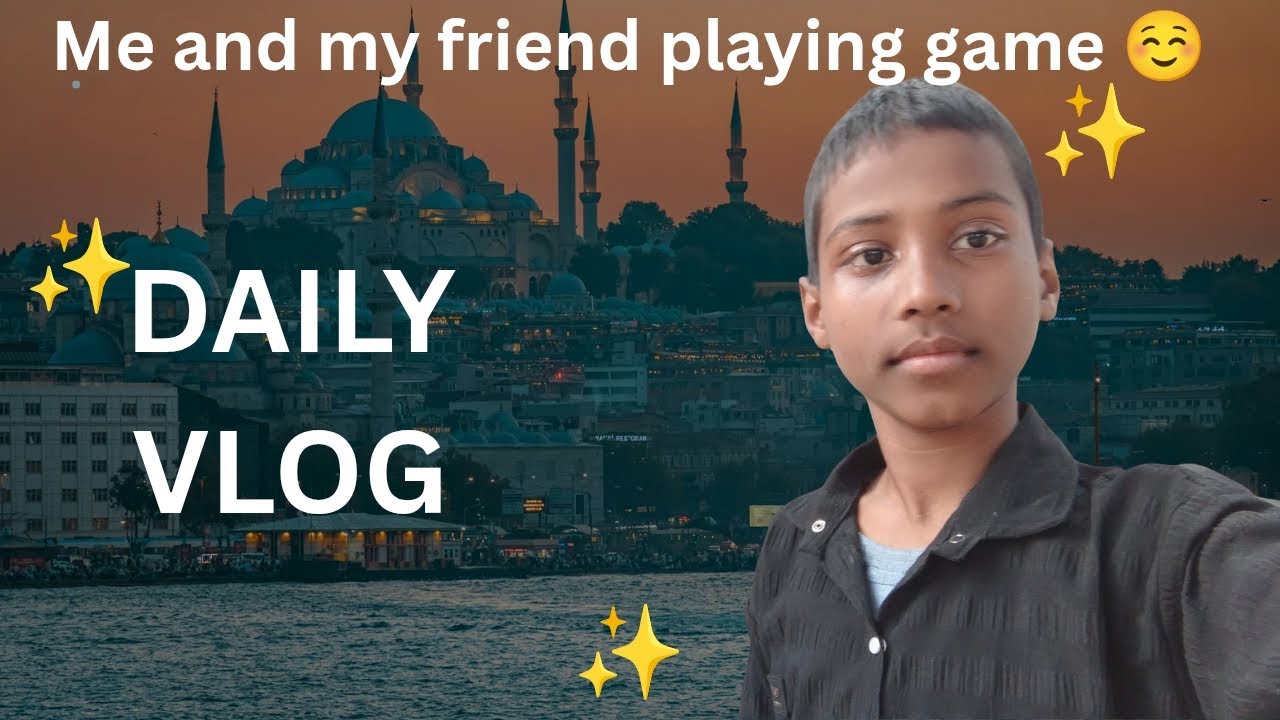 Me and my friend playing game ☺️