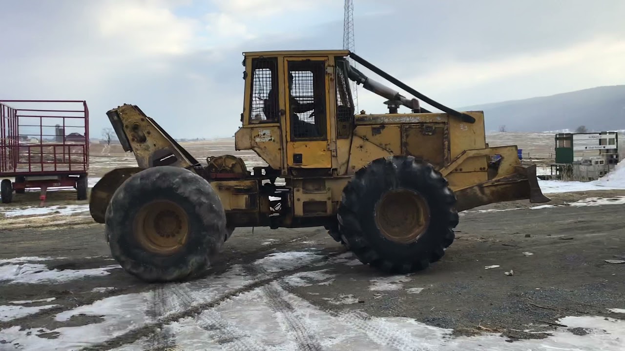 #170 &bull; John Deere 540E Cable Skidder for sale