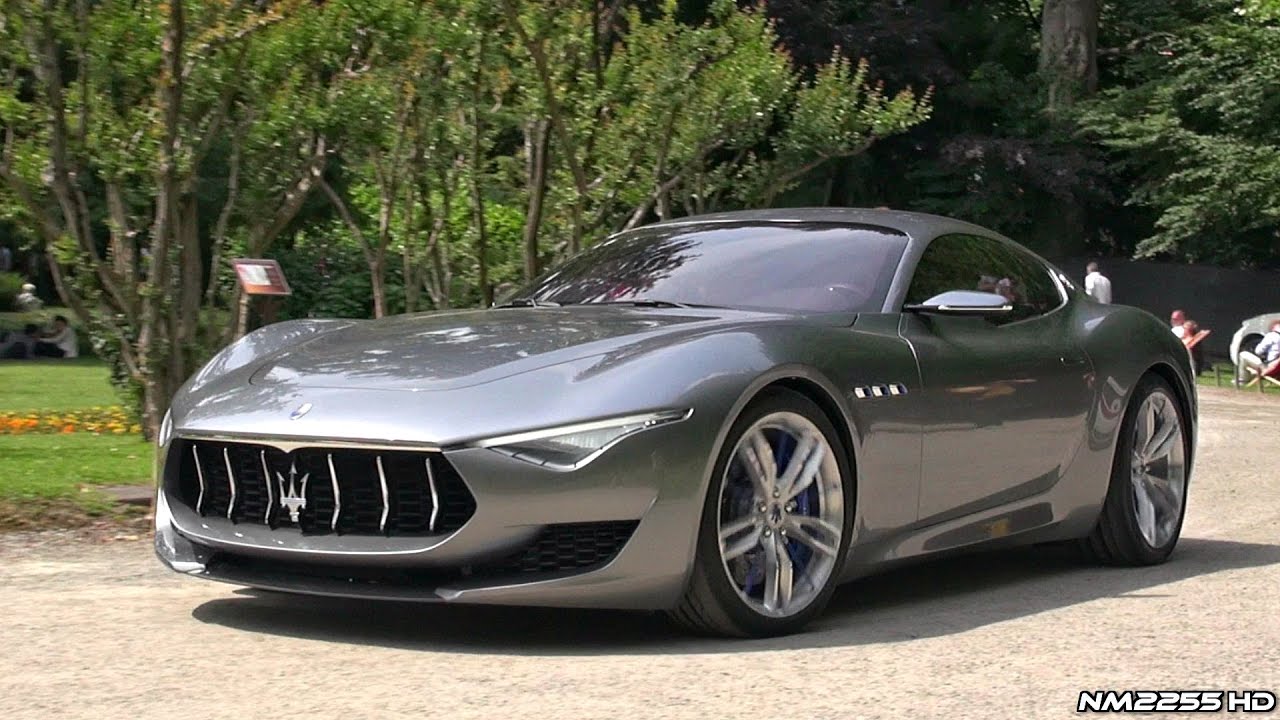 Maserati Alfieri Concept Amazing V8 Sound