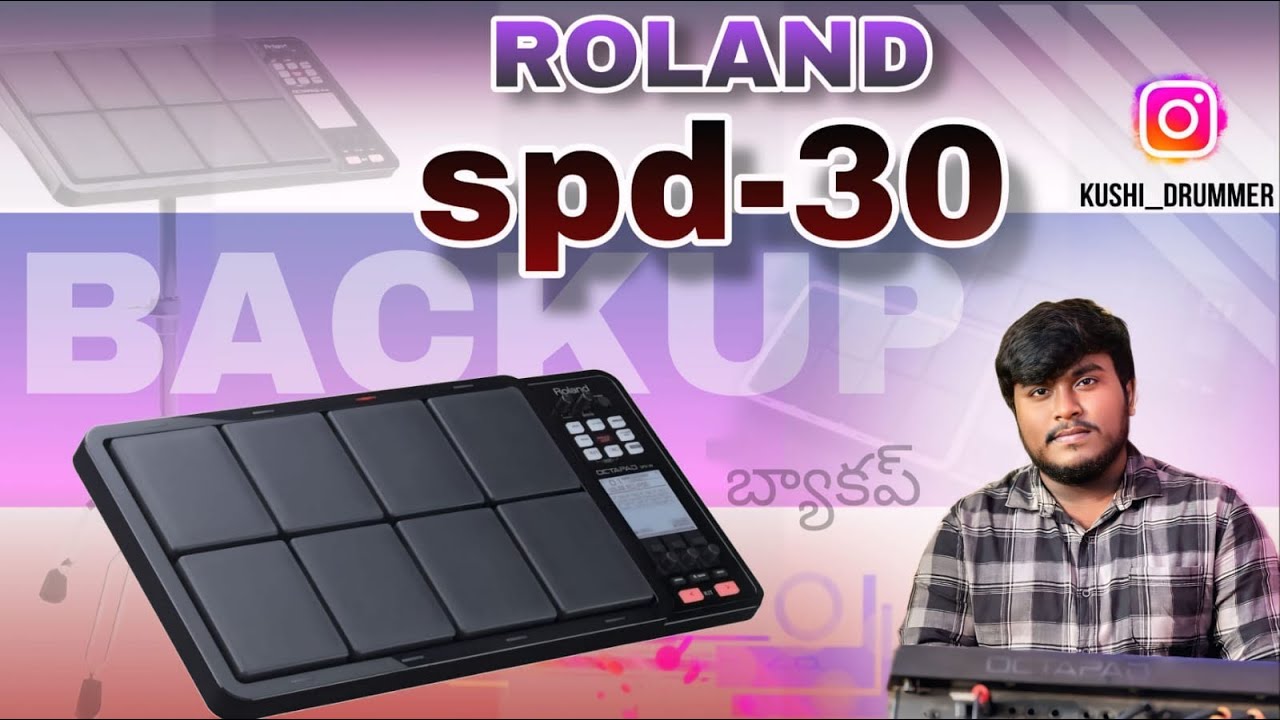ROLAND SPD 30 BACKUP | CONTACT :- 9963253259 | spd 30 tones | #roland #kushalkumar #spd30 #trending