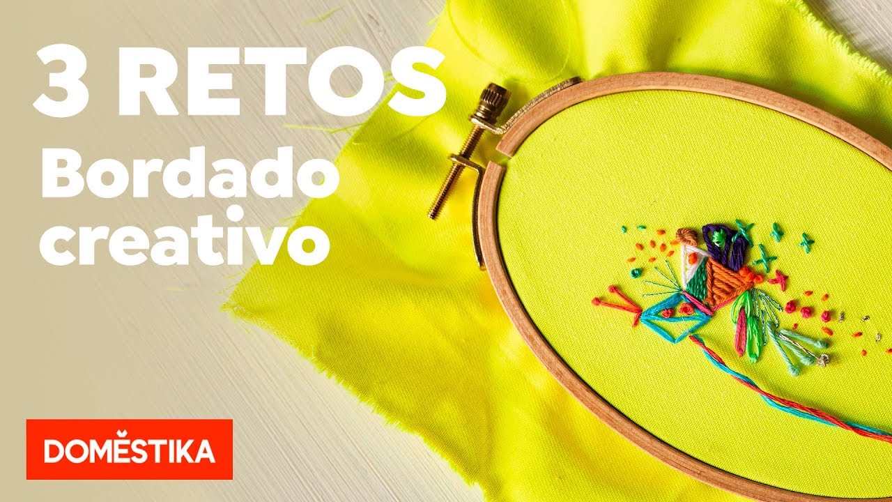 3 retos de bordado creativo - Señorita Lylo - Domestika