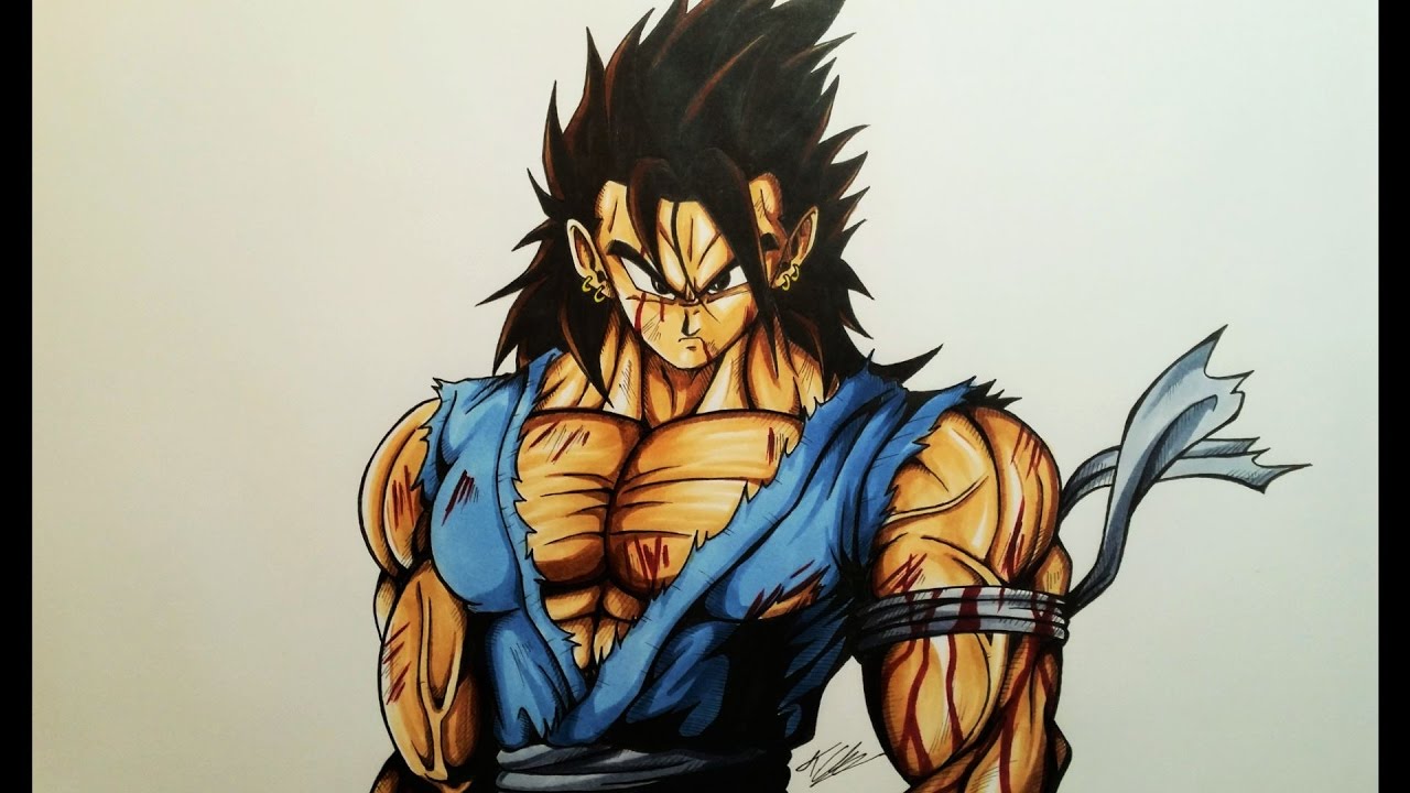 Creating my own Character #3 | NEW SAIYAN !! | TolgArt