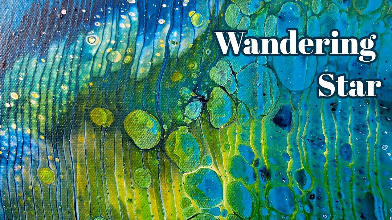 Wandering Star ✨ Wandering Straight Pour in Gorgeous Jewel Tones!