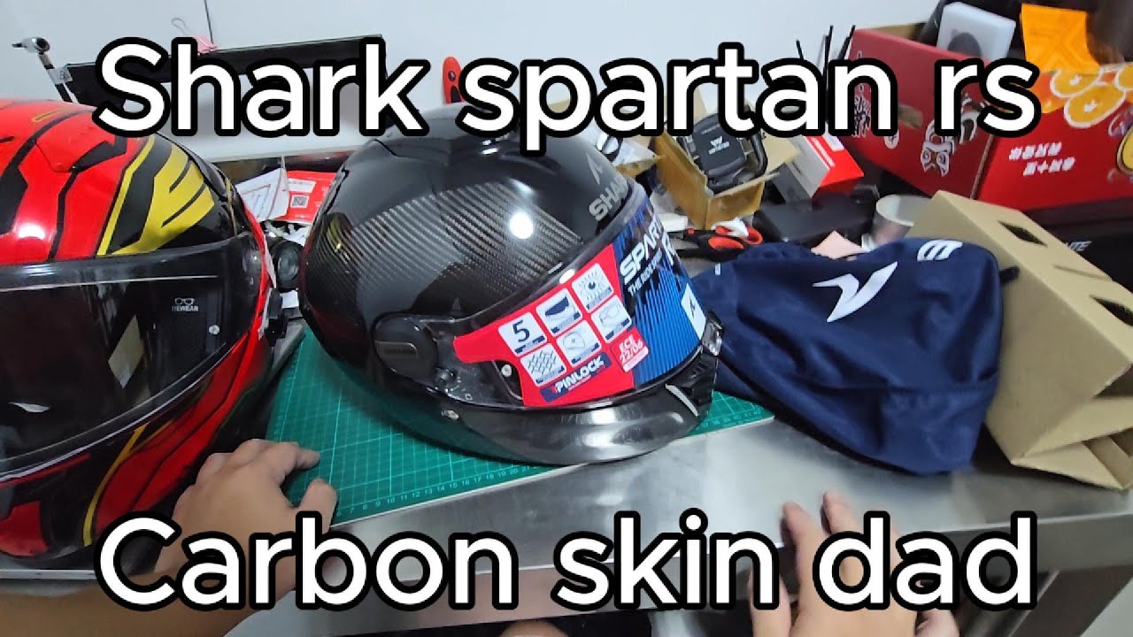 Shark spartan rs carbon skin dad รีวิว และเอาไปเทสบนถนน