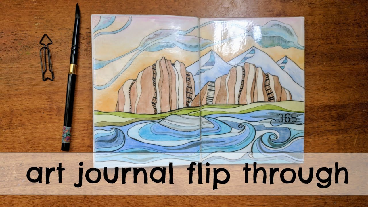 Art Journal Flip Through