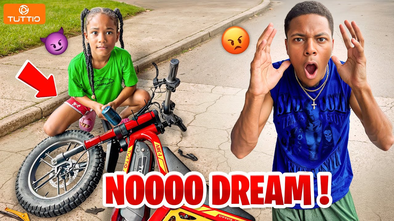Girl DESTROYS Big Brother’s BRAND NEW Motorbike, What Happens Next Is SHOCKING! 