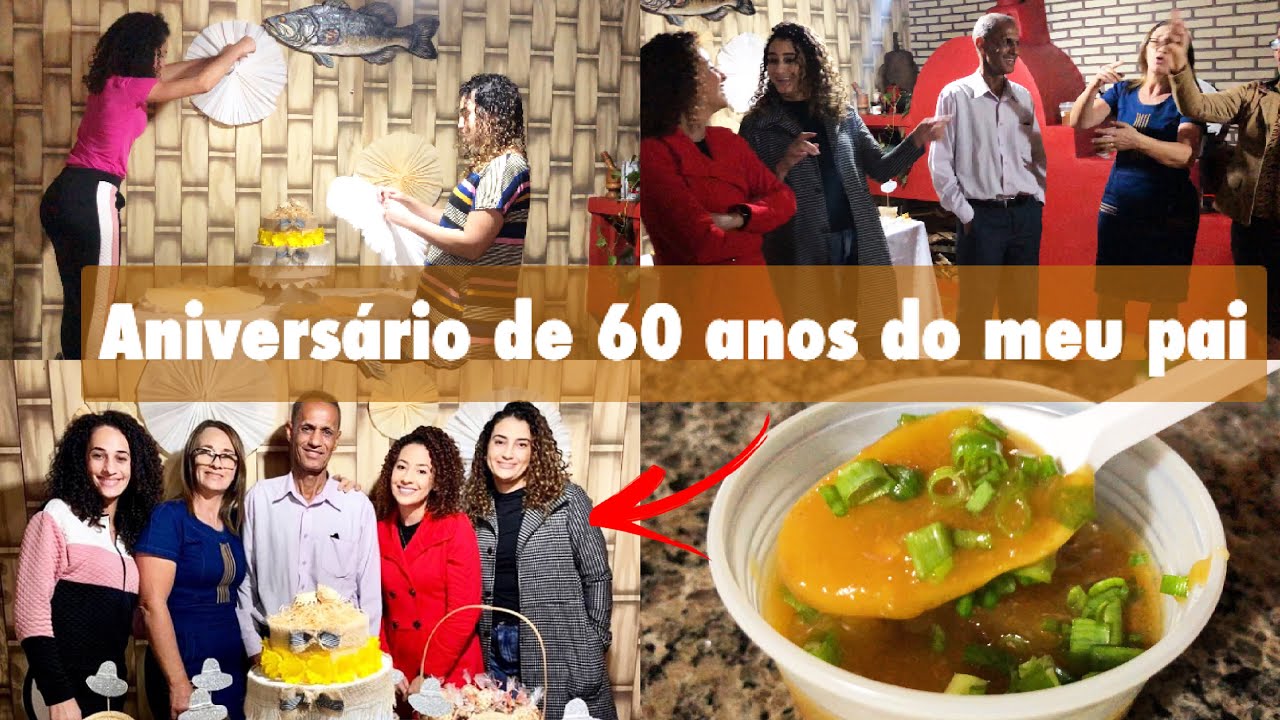Comemorando o Aniversário do meu pai || Estilo roça || caldo, canjica e tudo que há de gostoso