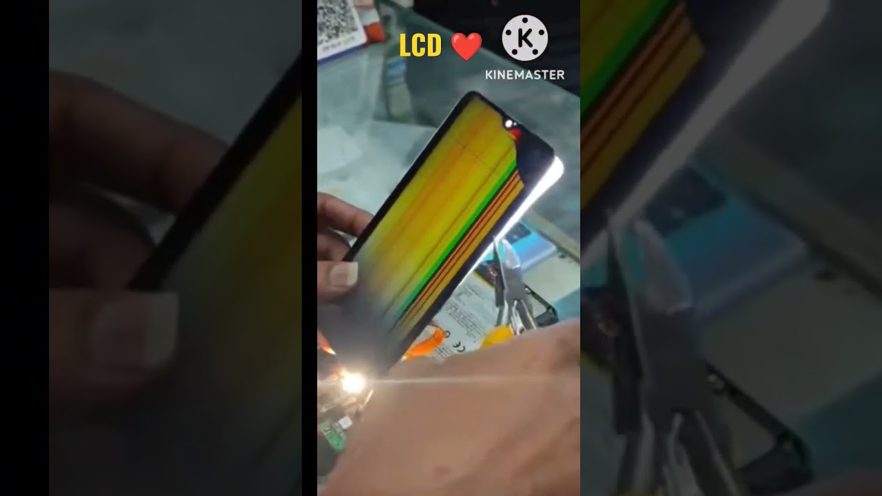 LCD TESTING TIME ORIGINAL DISPLAY COMBO 5G ||#shorts #repair #lcd #rajtechnical #shortsvideo