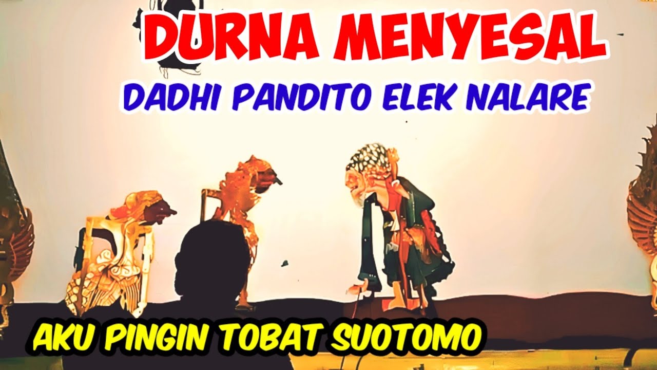 Durno menyesal kelakuane elek Ki Seno Nugroho 