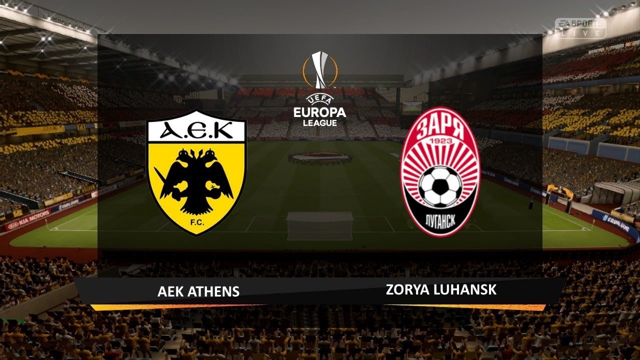 AEK - Zorya Luhansk | UEFA Europa League 2020/2021 | PES 2021