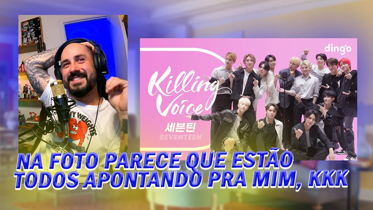 Seventeen 'Killing Voice' | Dingo Music | Reagindo pela primeira vez