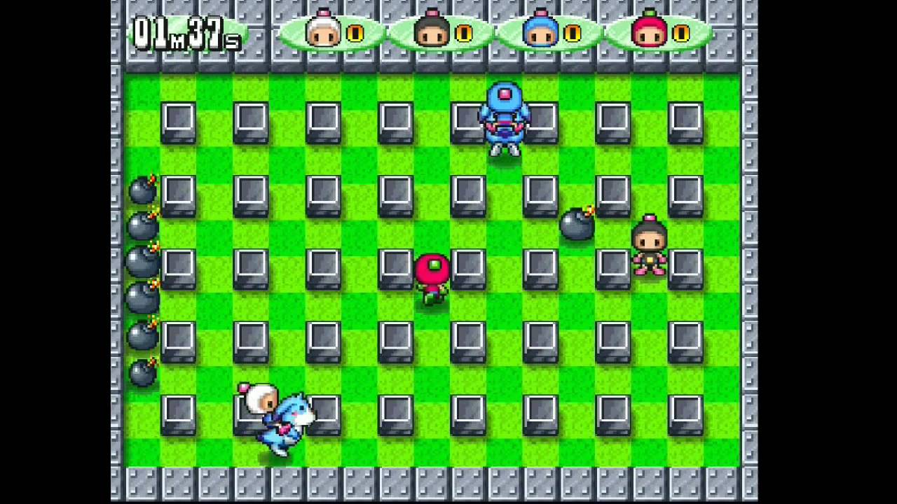 Bomberman 64 Arcade Edition: 4P Battle Mode (N64 Gameplay)