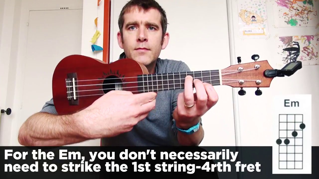 Ukulele Tutorial  Get Lucky  Daft Punk  Chords, rythme et Paroles