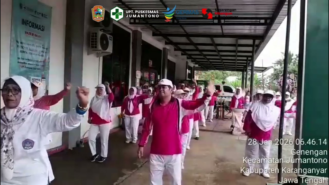 Kegiatan Senam Prolanis 