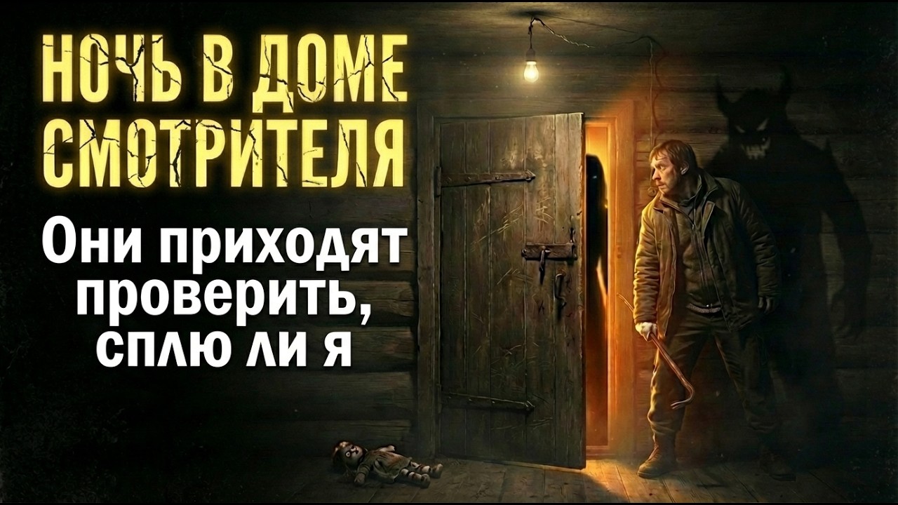 Ночь в доме смотрителя. Страшная история.