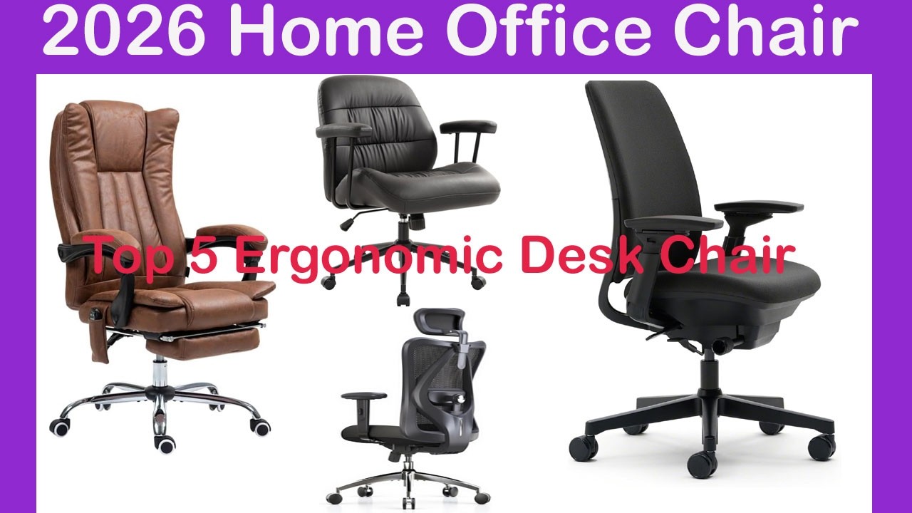 5 New Home Office Chair | Ergonomic Desk Chair on Amazon You Should Buy Now