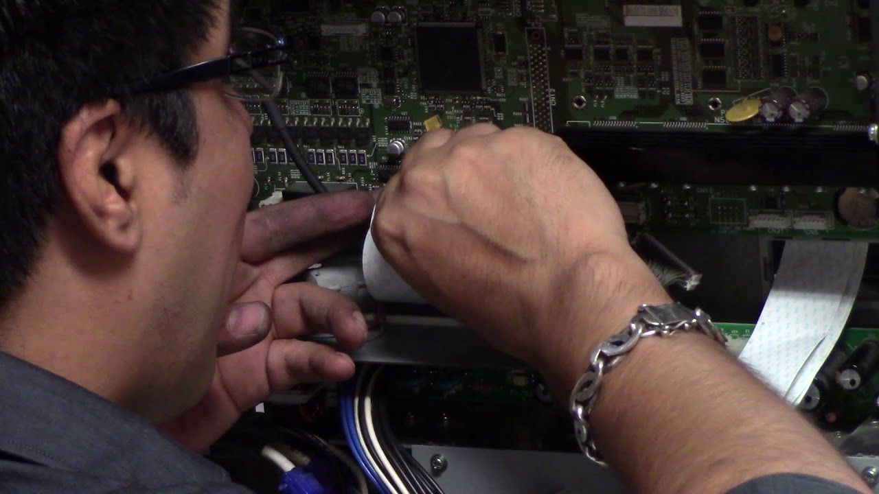 Mimaki JV33 Main Board Installation
