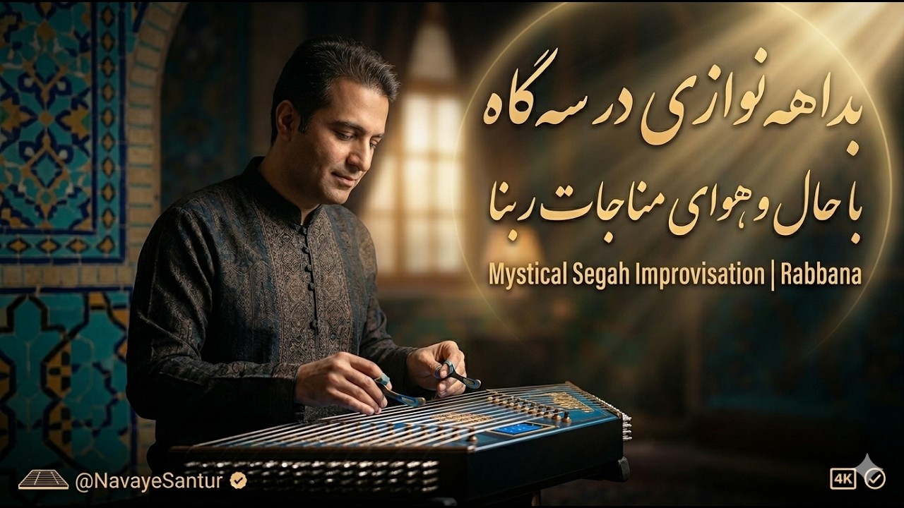 بداهه‌نوازی در سه‌گاه؛ با نگاهی به نغمه‌ی ماندگارِ ربنا | Segah Improvisation (Rabbana Vibes)