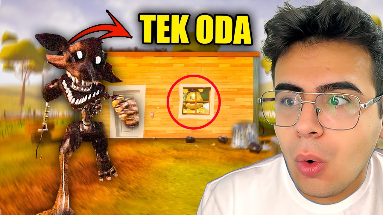 HIZLI FOXY ile TEK ODADA HAYATTA KAL! (Hello Neighbor)