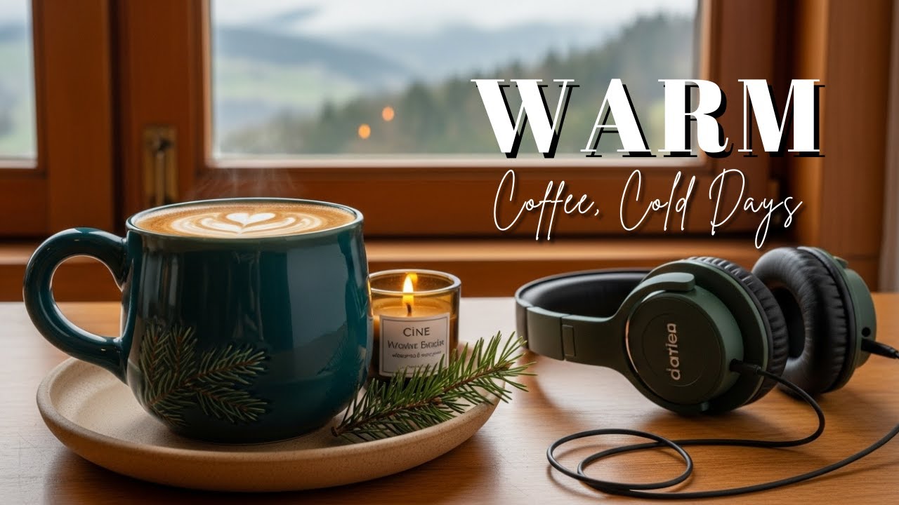 Cozy Coffee Jazz ☕ Sweet Café Ambience & Smooth Bossa Nova Instrumental for Relax & Good Moods