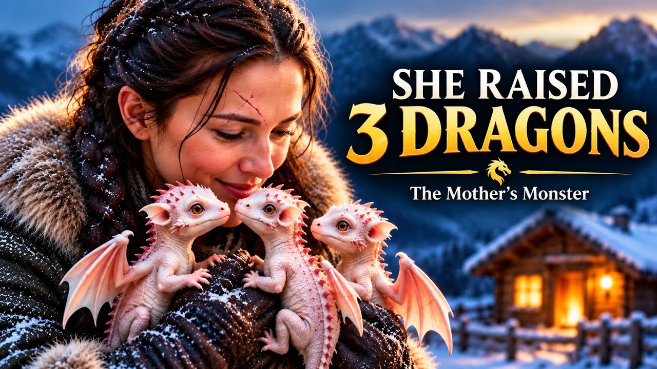 She Raised 3 DRAGONS 🐉🔥 | The Mother&rsquo;s Monster | Emotional Fantasy Story