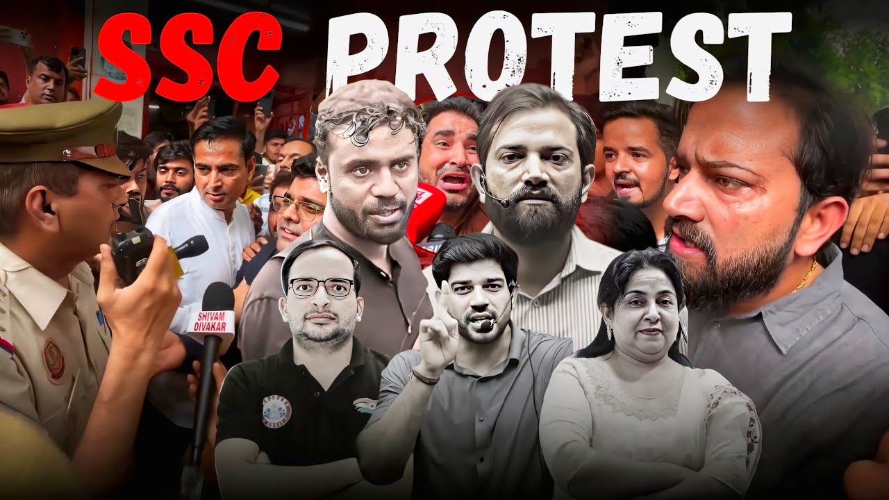 What Is the SSC CGL Protest ? Why Teachers are Arrested ? Complete Detail 🔥