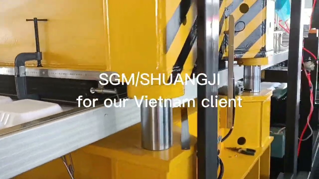 fully automatic forming and cutting incorporated machine