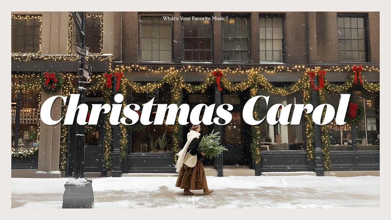 [Christmas Carol] 크리스마스가 오고있어요🤍 연말 분위기 나는 크리스마스 캐롤 플리🎅🏻🎄 (중간광고없음❌, 매장음악, 카페음악)