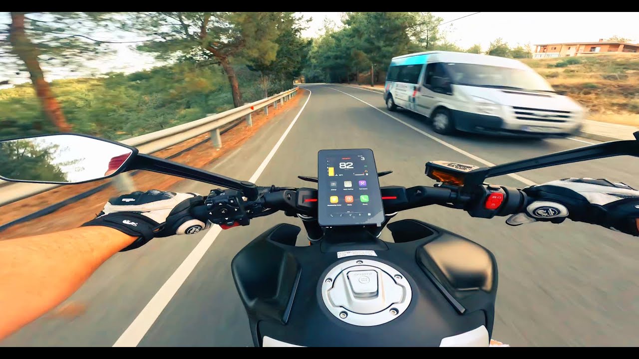 CFMOTO 800NK Advanced MOTORCYCLE BRUTAL sound RAW STOCK 2024