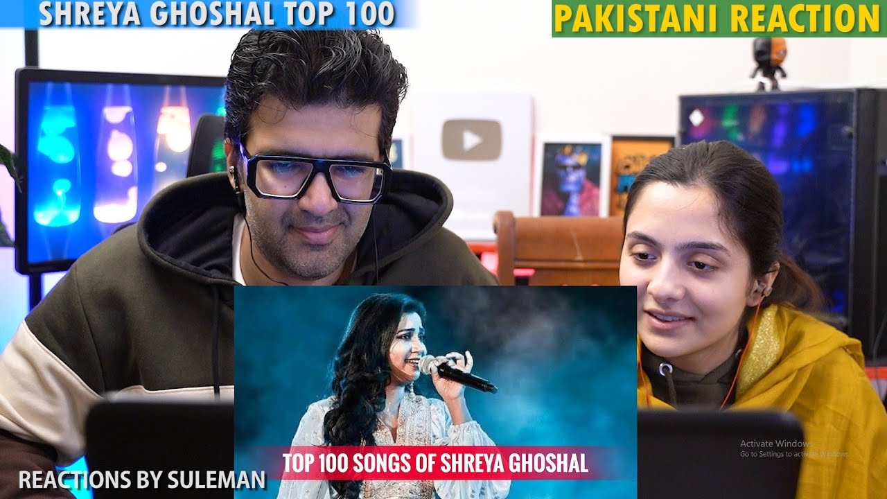 Pakistani Couple Reacts To Top 100 Songs Of Shreya Ghoshal | Randomly Placed Songs