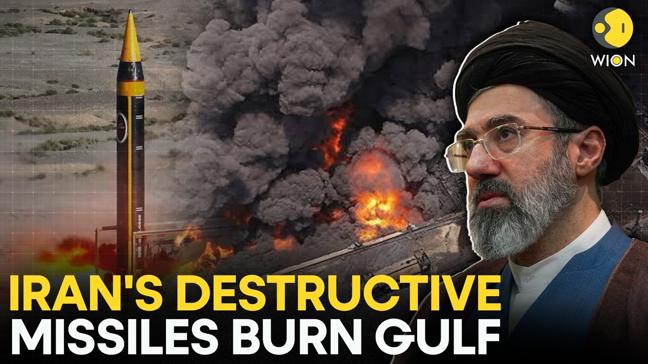 US-Iran War LIVE: Powerful Iranian Missiles Rain Across Gulf, Middle East On High Alert | WION