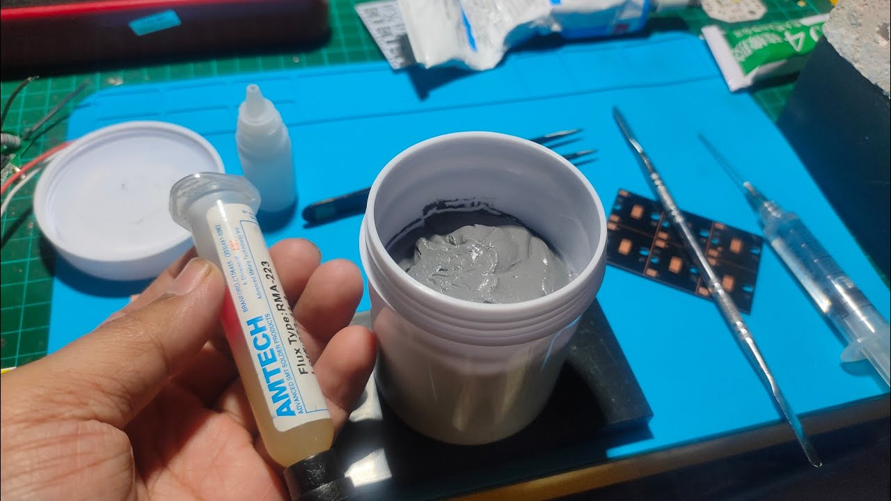 takaran rahasia racik timah pasta untuk pasang led smd semoga bermanfaat