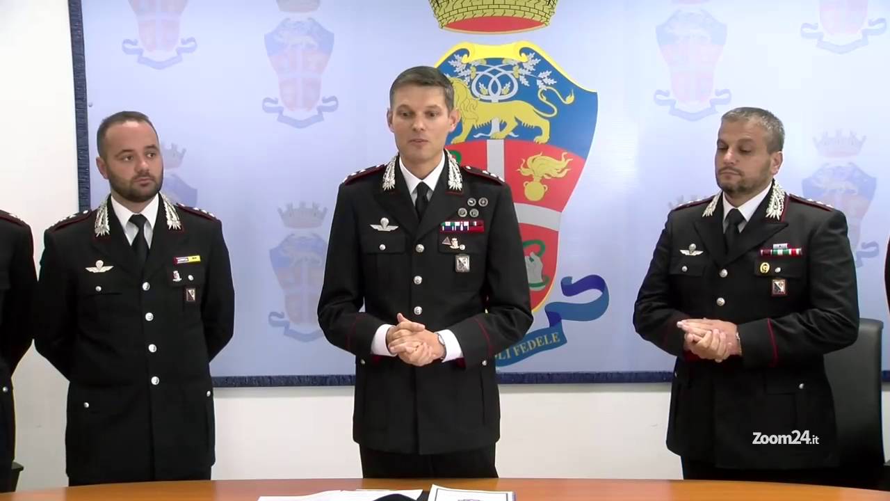 Vibo Carabinieri presentazione nuovo Colonnello