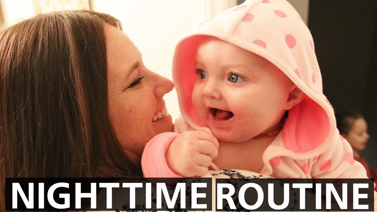 NIGHTTIME ROUTINE WITH 4 KIDS!