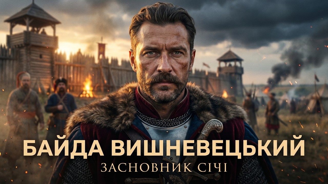 Отаман Байда Вишневецький — перший козак України | Історії для сну 💤