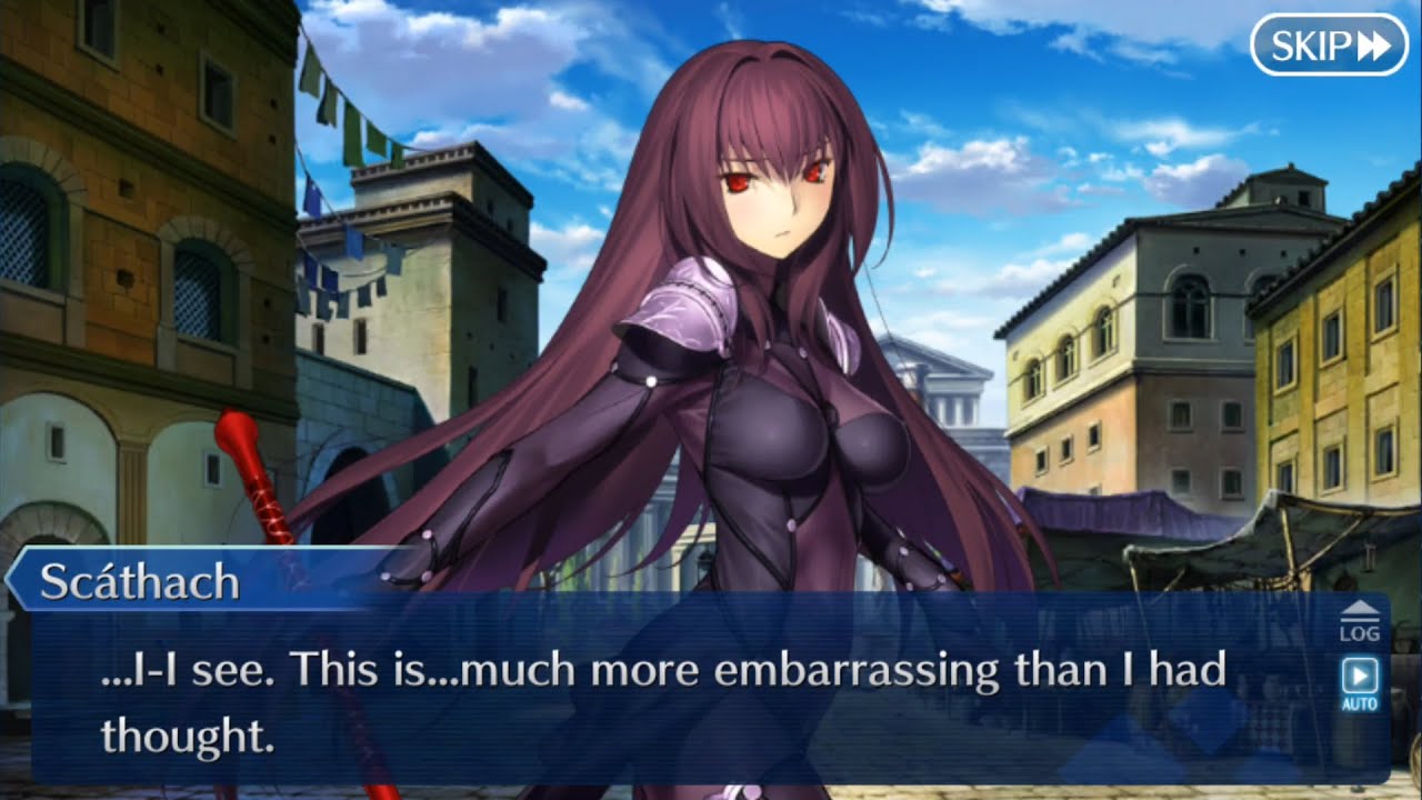 Fate/Grand Order -  Scathach (Lancer) Valentine's Scene (Voiced)