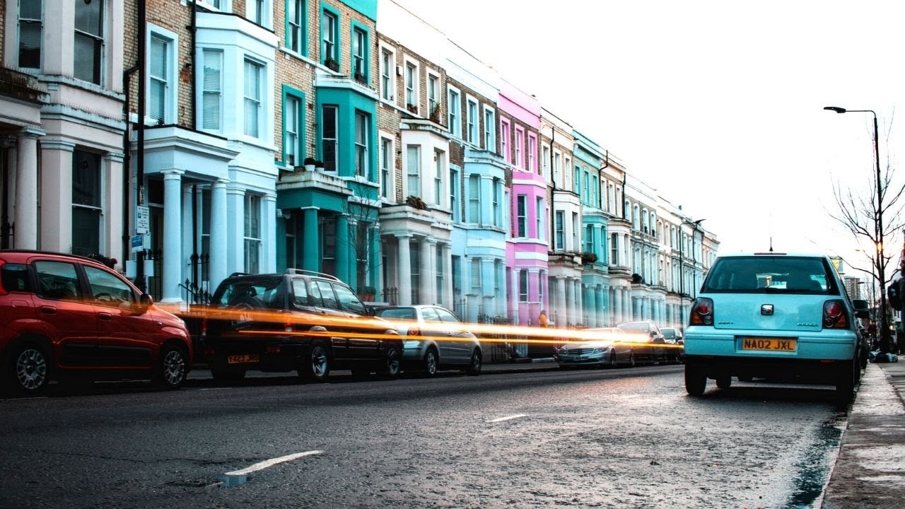 London Reopens 2021 |  Notting Hill Gate to Shepherd's Bush via Holland Park | 🌙 Evening Walk 🇬🇧