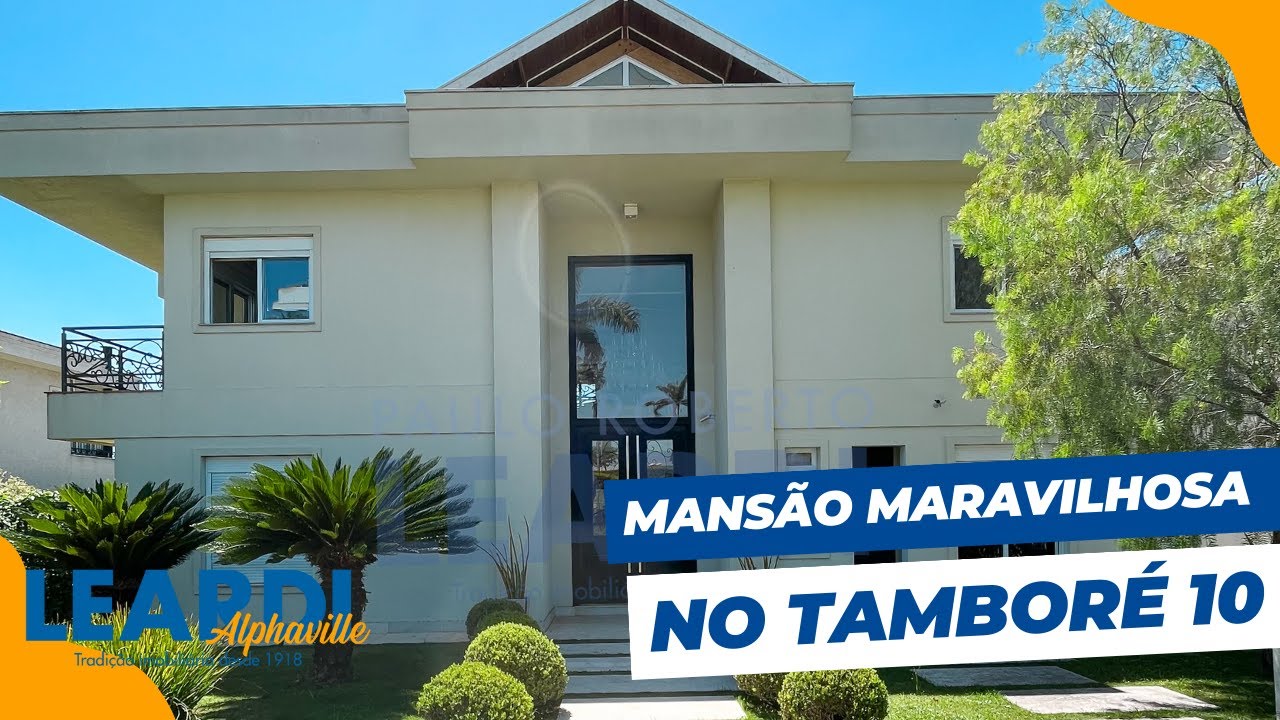 MANSÃO MARAVILHOSA NO TAMBORÉ 10