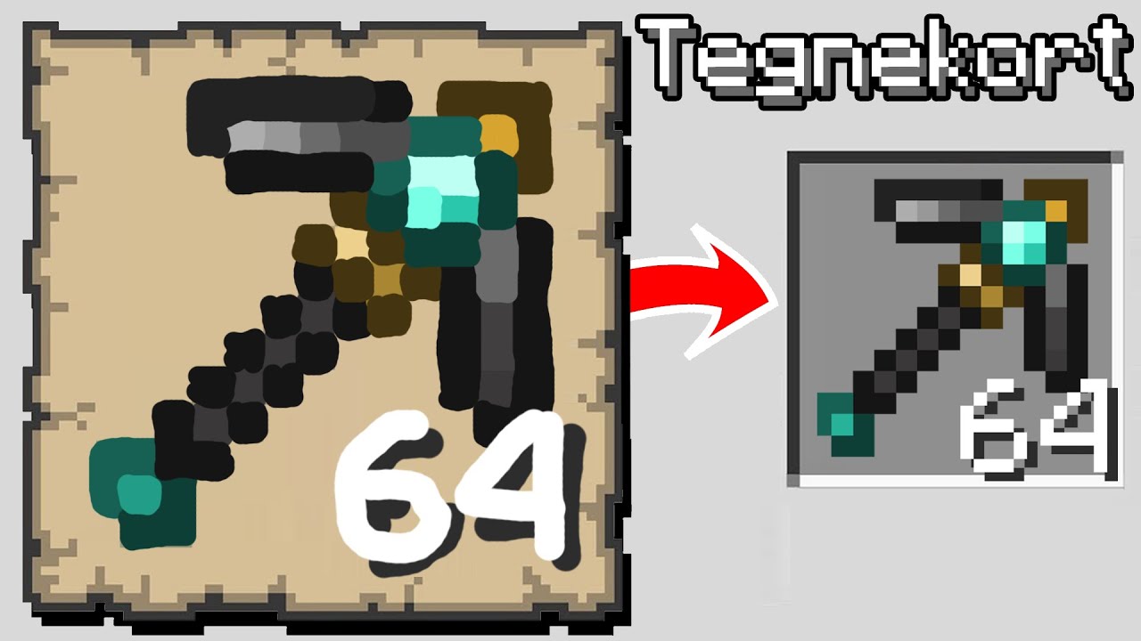 Alt Hvad Jeg Tegner Får Jeg I Minecraft Igen!