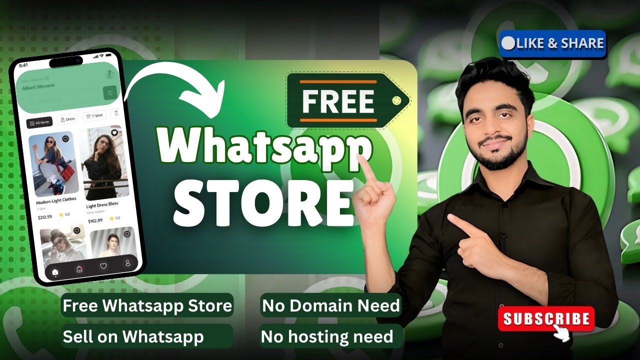 How To Create WhatsApp Store For Free | No Domain Hosting Need