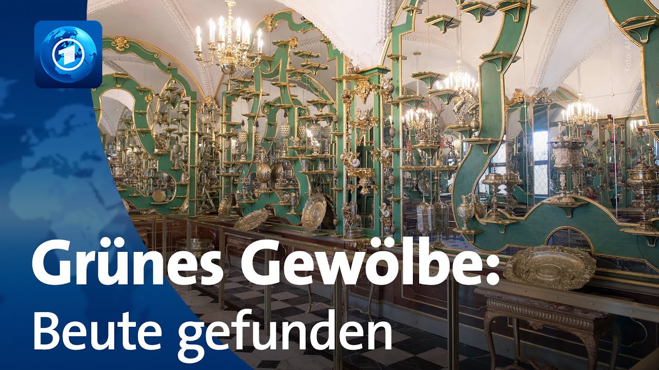 Grünes Gewölbe: Großteil des Diebesguts sichergestellt