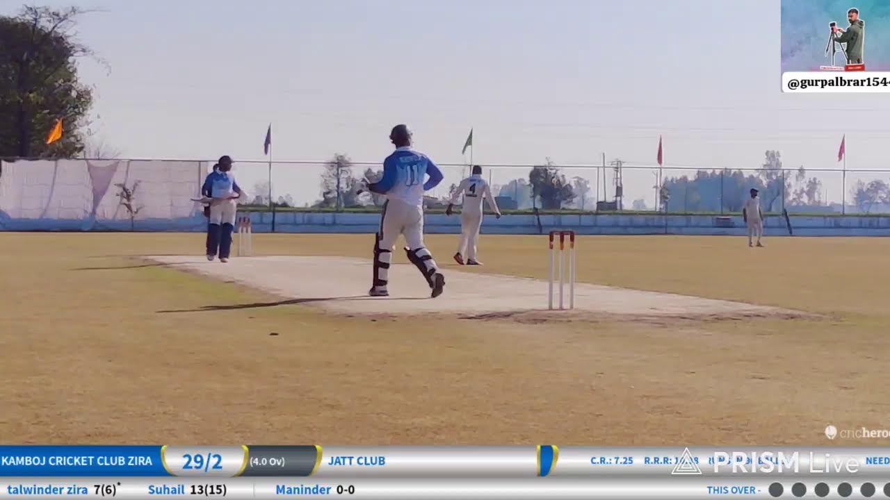 FEROZEPUR STRIKERS VS BARAVO FRIENDS CRICKET CLUB