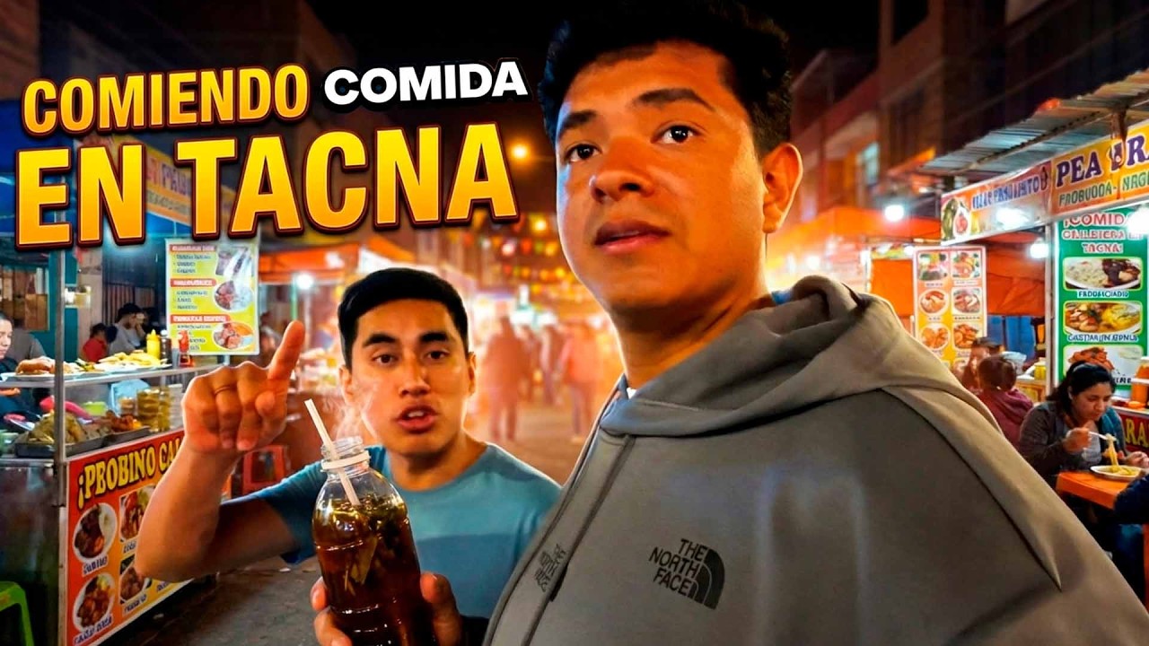 Salimos a comer por Tacna de noche… y esto fue lo que encontramos 😱