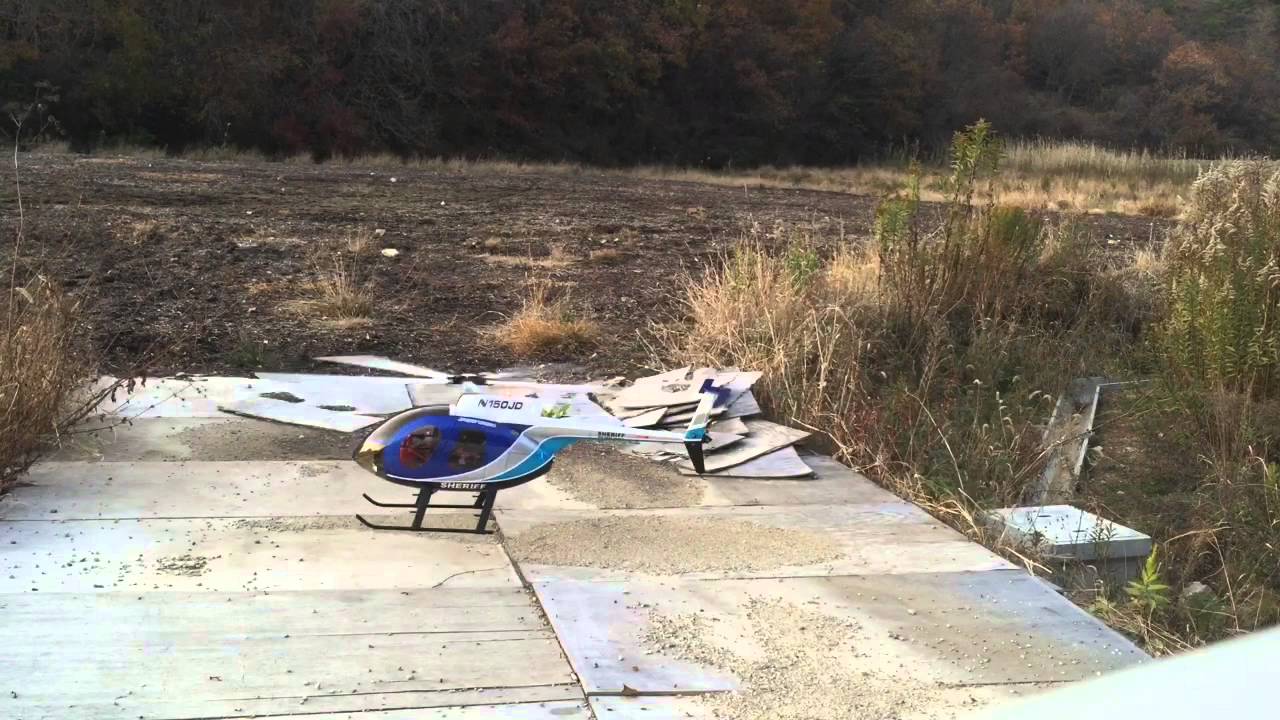Scale RC Hughes MD500E with Benedini TBS mini ①