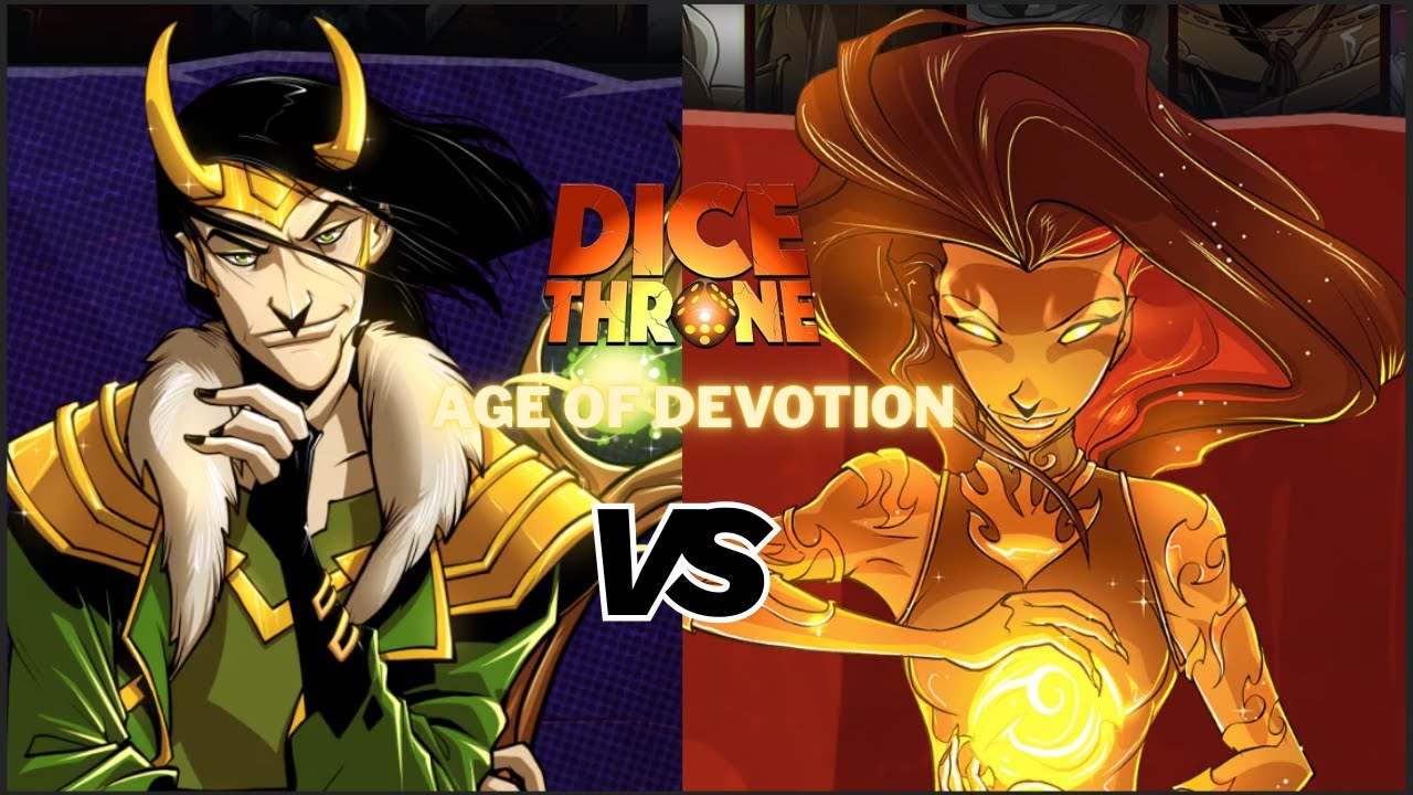 Dice Throne Tournament - Loki vs Pyromancer - Age of Devotion (Round 3)