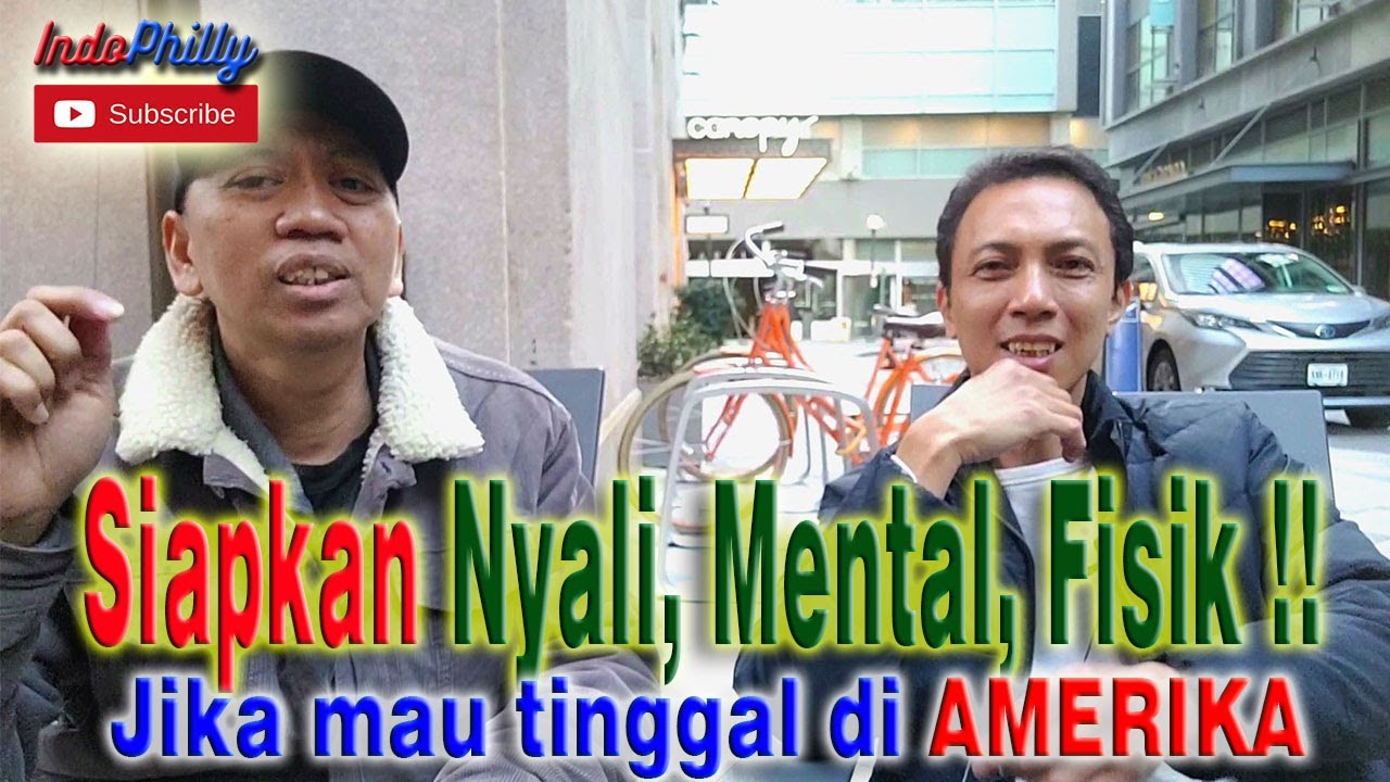 Siapkan Nyali, Mental dan Fisik Jika ingin tinggal di Amerika, pesan mas Rodan !!