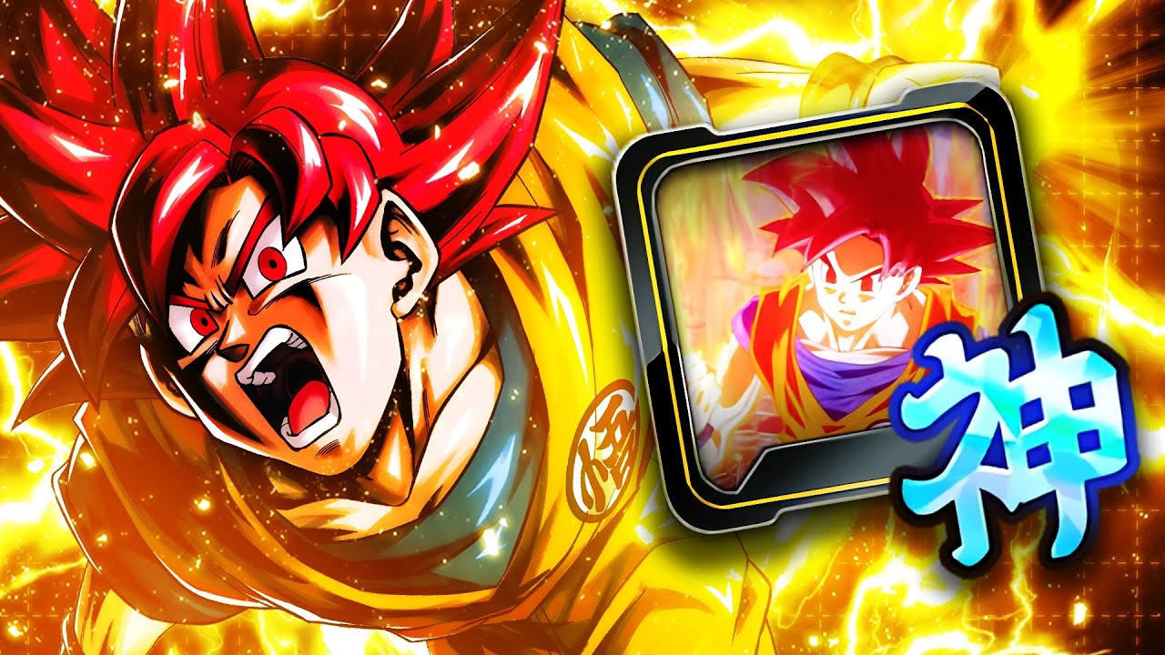 THEY GAVE HIM A PLAT EQUIP ALREADY? LF SUPER SAIYAN GOD GOKU TRIES TO IMPRESS! (Dragon Ball Legends)