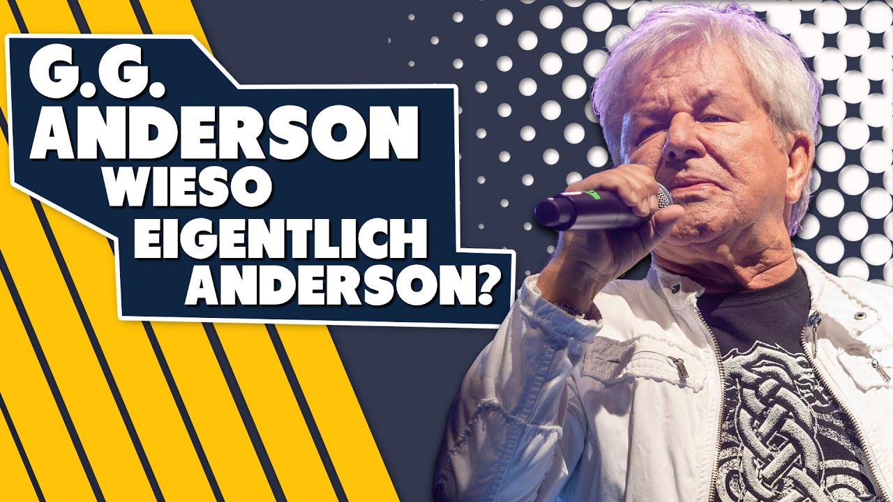 G.G. Anderson erklärt, wieso er eigentlich Anderson heißt