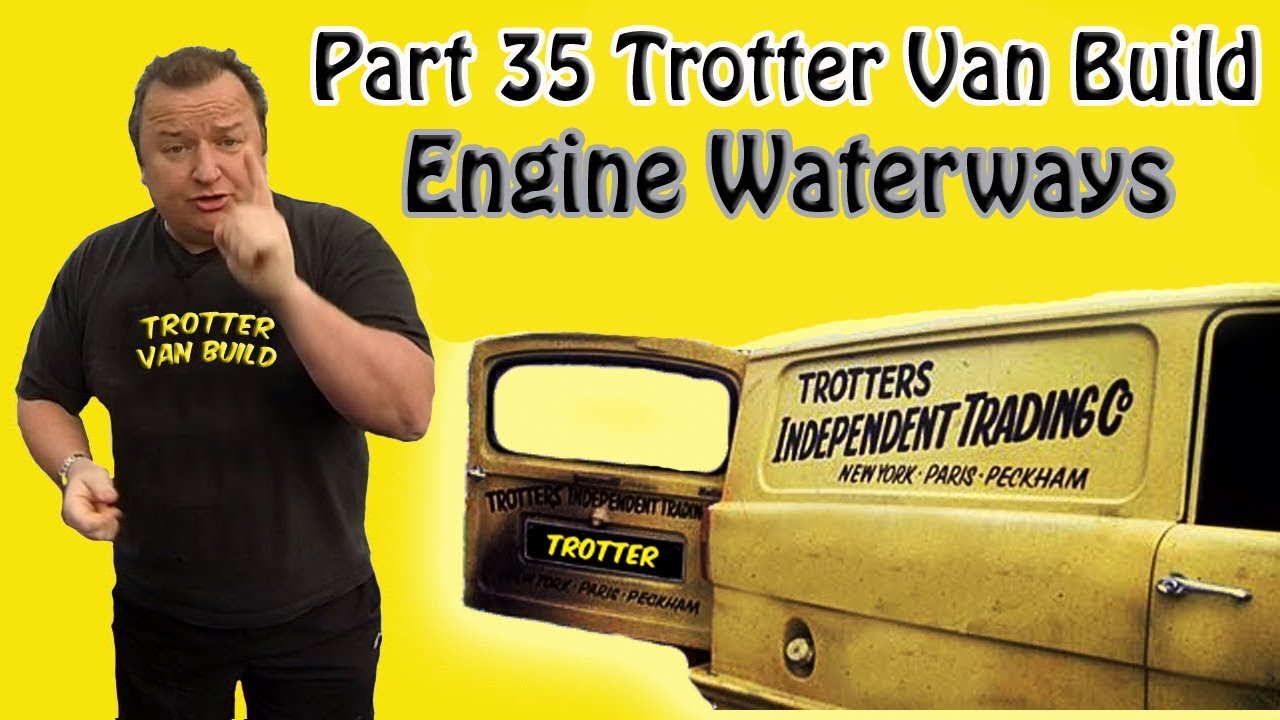 Part 35 Reliant Trotter Restoration Engine Waterways Cleaning And Checking