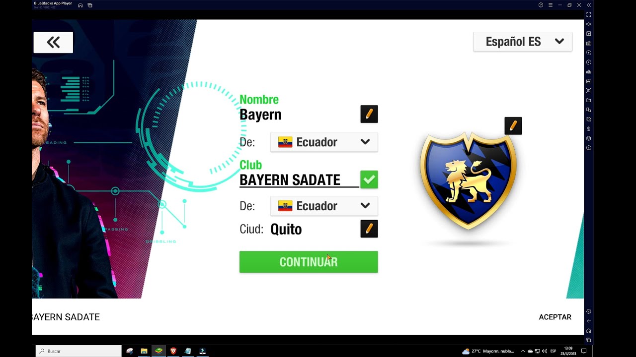 NUEVO EQUIPO - NUEVO SUEÑO